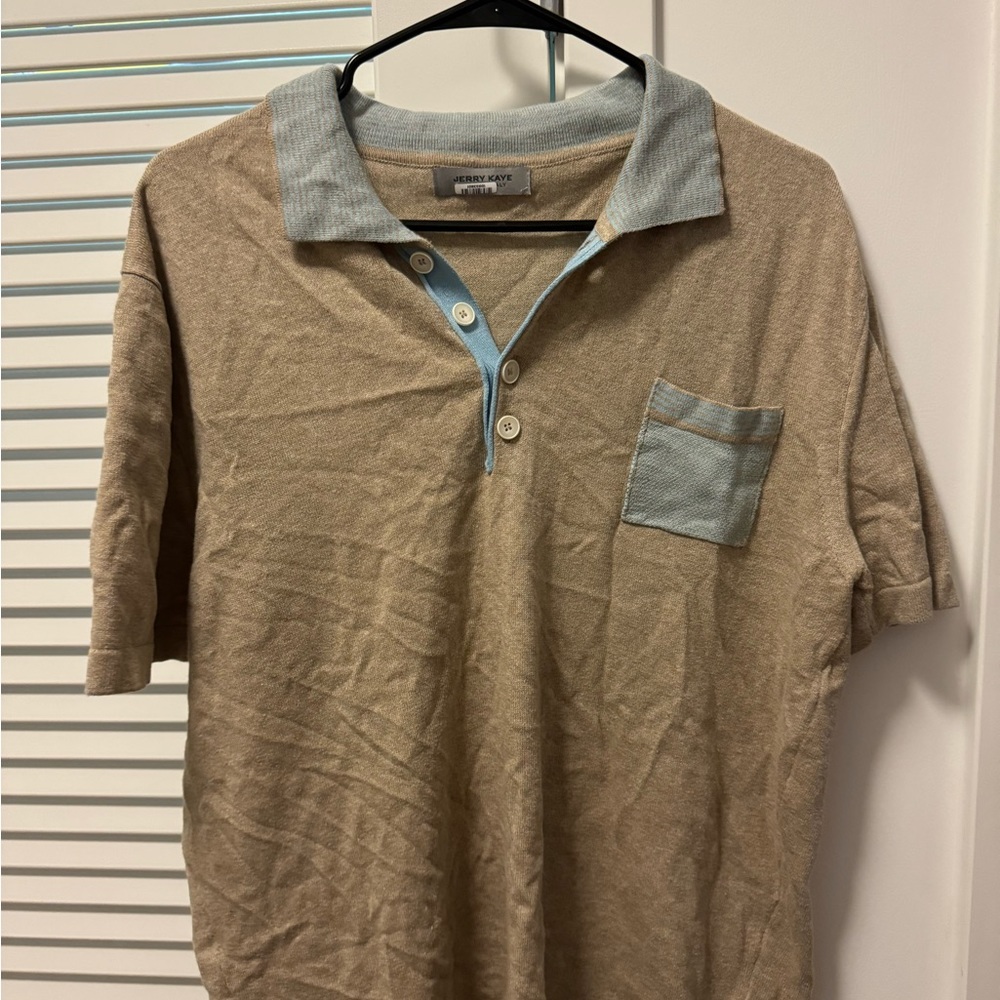 Jerry Kaye Patterned Polo
